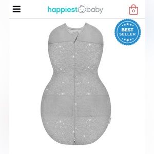 Bundle of three (3) Sleepea 5 second baby swaddle, size small.